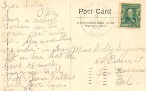 United States California Shasta Springs 1909 4a-bar  1892-1935  PC  Some edge...