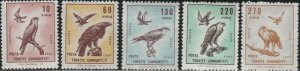 Turkey, #C44-C48  Unused From 1967