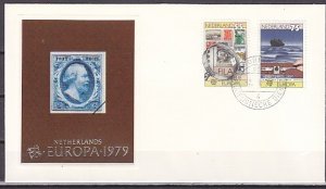 Netherlands, Scott cat. 587-588. Europa-Telegraph. First day cover. ^