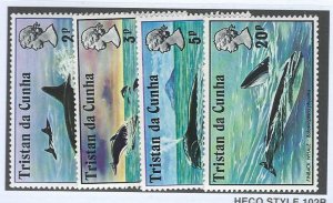 Tristan da Cunha   MNH SC#  202-205