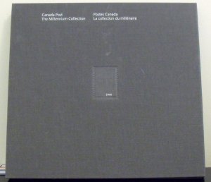 747   Canada   Millenium Collection Hardbound Book   MNH   CV$ 120.00