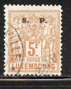 Luxembourg #  O63, Used.