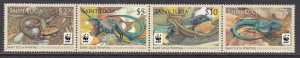 St Lucia, Fauna, WWF, Reptiles MNH / 2008