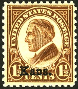 U.S. #659 MINT OG NH