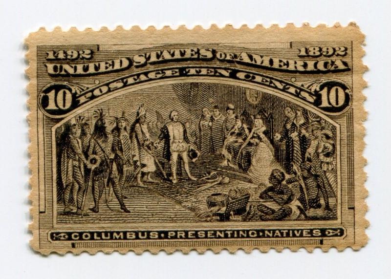 US Sc# 237 MNH Mint Never Hinged OG Clean 10c 1892 Columbian