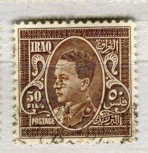 IRAQ; 1934 early Ghazi issue fine used 50f. value