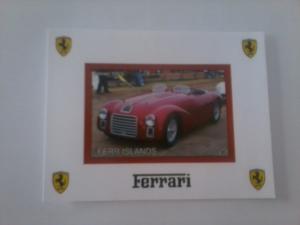 FERR ISLANDS SHEET IMPERF CINDERELLA FERRARI CARS