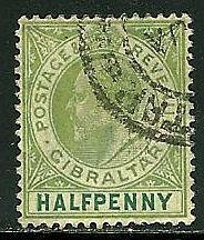 Gibraltar # 39, Used.