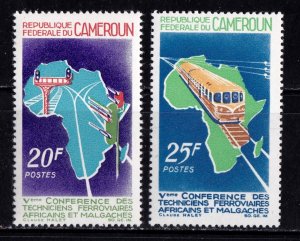 Cameroun     453 - 454     MNH OG