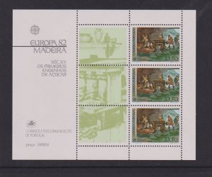 Portugal  Madeira    #81a   MNH    1982  sheet  Europa