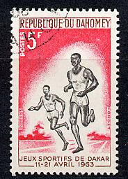 Dahomey Scott # 175, used