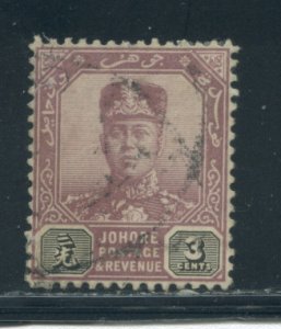 Malaya - Johore 61  Used cgs (2