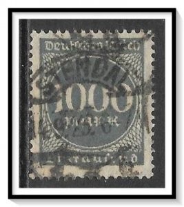 Germany #234 Numeral Used