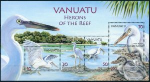 2007 Vanuatu 1314-18/B59 Birds
