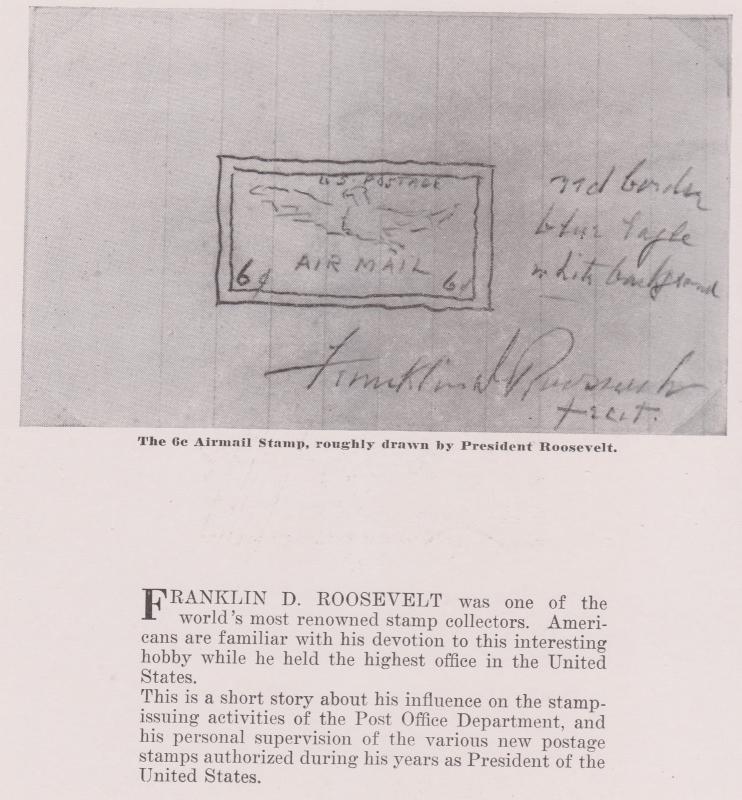 A President's Hobby, The Story of F.D.R.'s Stamps by Shawen