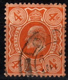 Great Britain #144  F-VF Used CV $16.00  (X5978)