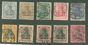 Germany #656-74 Used Single (Complete Set)