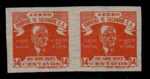 Salvador Scott C98 Mint NH imperf pair