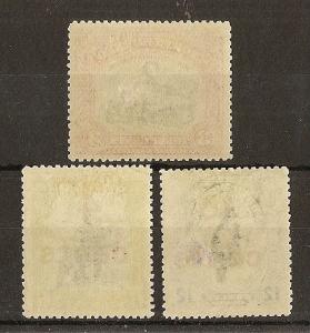 North Borneo 1916 Surcharges Set Mint Cat£110