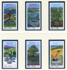 2017 Isle of Man Food Matters Set SG2192/2197 Unmounted Mint