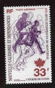 New Caledonia (NCE) Scott C132 MNH** 1976 Olympic stamp