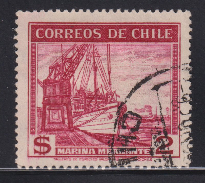 Chile 207 Mercantile Marine 1938