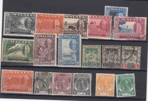 Malaya Kelantan Collection Of 18 FU/MH (4) BP5673