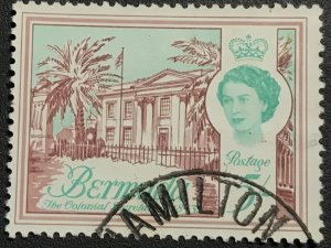 Bermuda #189 Used Single Colonial Secretariat L21