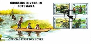 Botswana - 2017 Crossing Rivers FDC