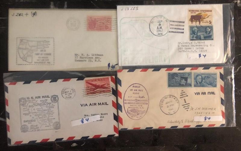 Great United States 45 first flight cover FFC Collection Lot