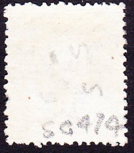 NEW ZEALAND 1922 KGV 5d Light Blue SG424 FU