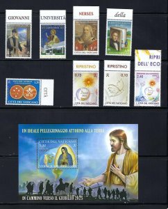 Vatican City 2023 Compete MNH Year Set