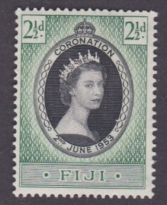 Fiji # 145, Queen Elizabeth Coronation, Mint Hinged