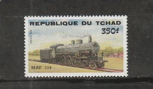 Chad  Scott#  524  MNH  (1984 Locomotive)