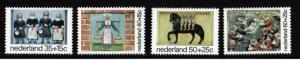 Netherlands  #B513-B516  MNH  1975   Child Welfare