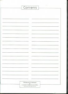 Sheet File 14 Glassine Double Page Divided 9x11½ Vinyl Cover Holds 28 Sheets
