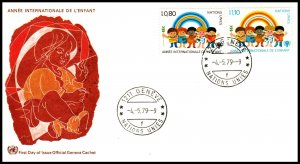 UN Geneva 84-85 Geneva U/A FDC