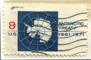 1431 US 8c Antarctic Treaty, used