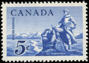 Canada Scott #378 VF/NH Pierre Gaultier de La Vérendrye-Very Well Centered