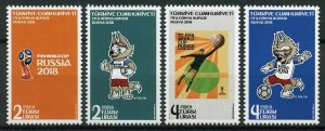 Turkey 2018 MNH Stamps Sport Soccer FIFA World Cup Russia Football