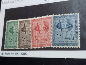 Liechtenstein Scott #270-73 Mint Hinge Mark