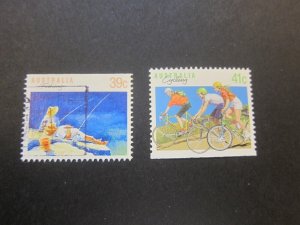 Australia 1989 Sc 1109a,1109bc FU