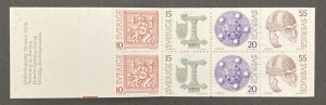 Sweden 1975 #1115a Booklet, Historical Treasures, MNH.