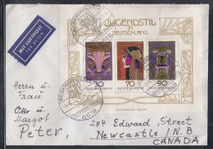 Germany Scott 1243  - May 3, 1977 Cover to Canada