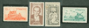 Turkey #B69-72 Mint (NH) Single (Complete Set)