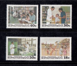 Bophuthatswana Scott #236 - 239 MNH