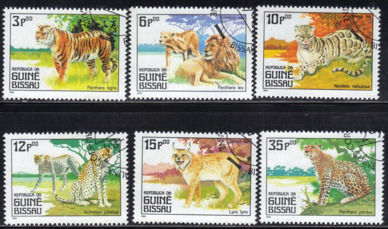 GUINEA-BISSAU SC# 561-66 **CTO** 1984    SEE SCAN