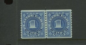 RF26A Playing Cards Revenue Mint Coil Pair of 2 Stamps NH (Bx 2421)