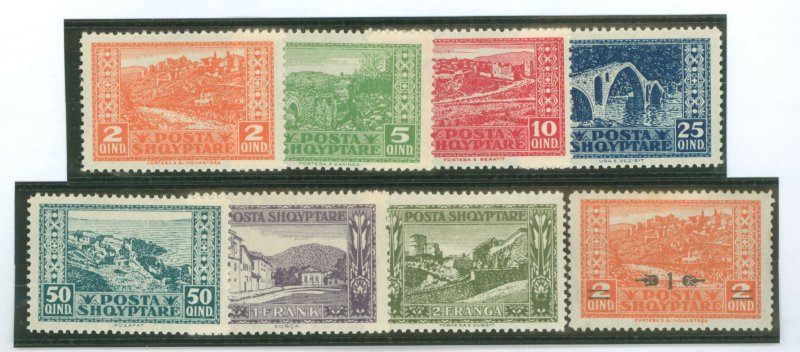 Albania #147-153/163 Unused Single (Complete Set)