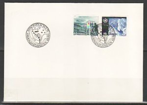 Sweden, Scott cat. 1001-1002. Weather Observation issue. First day cover. ^